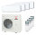 Mitsubishi Heavy 4x SRK 35 ZS-WF und SCM 100 ZS-W Multi Split Klimaanlage