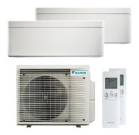 Daikin Stylish 1x CTXA 15CW / 1x FTXA 25CW und 2MXM40A9...