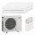Mitsubishi Electric 4x MSZ-AY25VGK Kompakt und MXZ-4F72VF Multi-Split-Klimaanlage