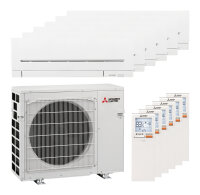 Mitsubishi Electric 6x MSZ-AY25VGK Kompakt und...