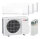 Mitsubishi Electric 2x MSZ-EF18VGK / 1x MSZ-EF35VGK Premium und MXZ-3F54VF Multi-Split-Klimaanlage