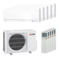 Mitsubishi Electric 5x MSZ-EF25VGK Premium und...