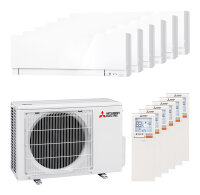 Mitsubishi Electric 6x MSZ-EF25VGK Premium und...
