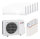 Mitsubishi Electric 6x MSZ-EF25VGK Premium und MXZ-6F120VF Multi-Split-Klimaanlage