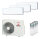 Mitsubishi Heavy 3x SRK 20 ZS-WF und SCM 60 ZS-W Multi-Split Klimaanlage