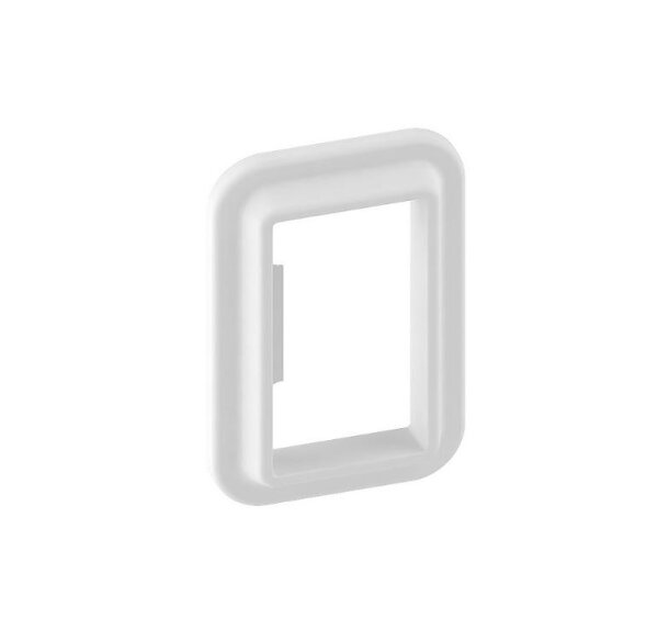 GGK Wandanschlussblende auf Abstand montiert UK 60x110mm